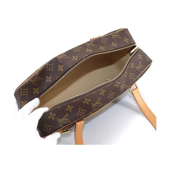 Louis Vuitton Monogram Cite GM Shoulder Bag Brown - Picture 6 of 7